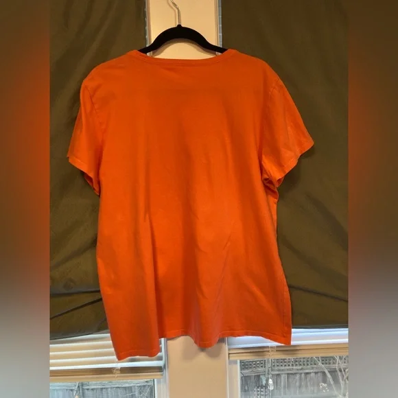Life is Good Women’s Orange/Mango Short Sleeve T-Shirt, Keep It Simple, Size XL - Picture 10 of 10